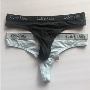 Two Brand New (wot) Calvin Klein Thongs